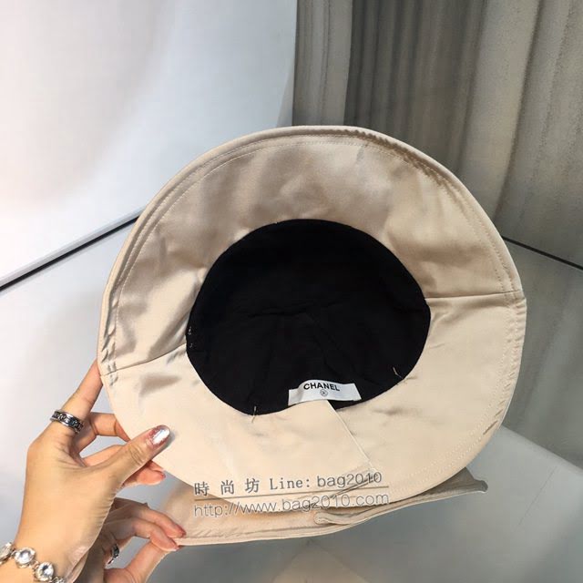 Chanel新品女士帽子 香奈兒牛津小熊漁夫帽遮陽帽  mm1496